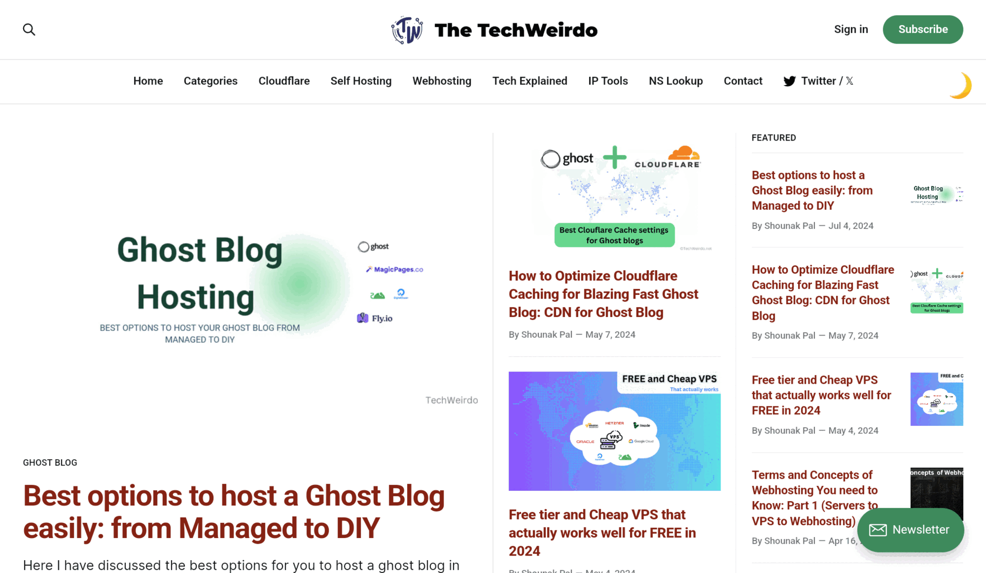 Display all your tags on a single page in Ghost Blogs (Source theme)