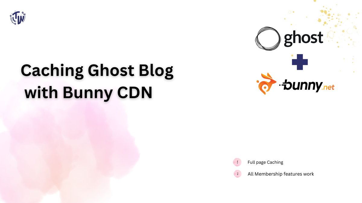 Best way to use Bunny CDN with Ghost Blogs. Make your blog super fast